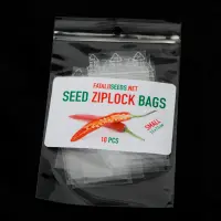 Seed Ziplock Bags &#8211; 10pcs