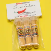 3 x 7pot Brain Strain Yellow Premium Chili Powder 4ml