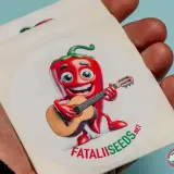 Fataliiseeds.net Chili Stickers Pack – 10pcs