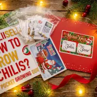 Xmas Chili Seed Gift Pack – 10 Varieties (Holiday Edition)