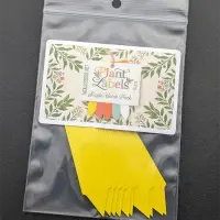 Plant Labels – Yellow - 10pcs