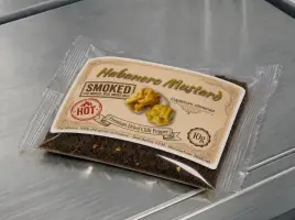 Chili Vault SMOKED Habanero Mustard 10g chili flakes bag