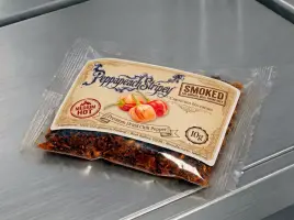 Smoked Peppapeach Stripey chili flakes