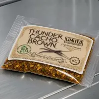 Chili Vault: Thunder Cacho Brown - 10g Chili Flakes