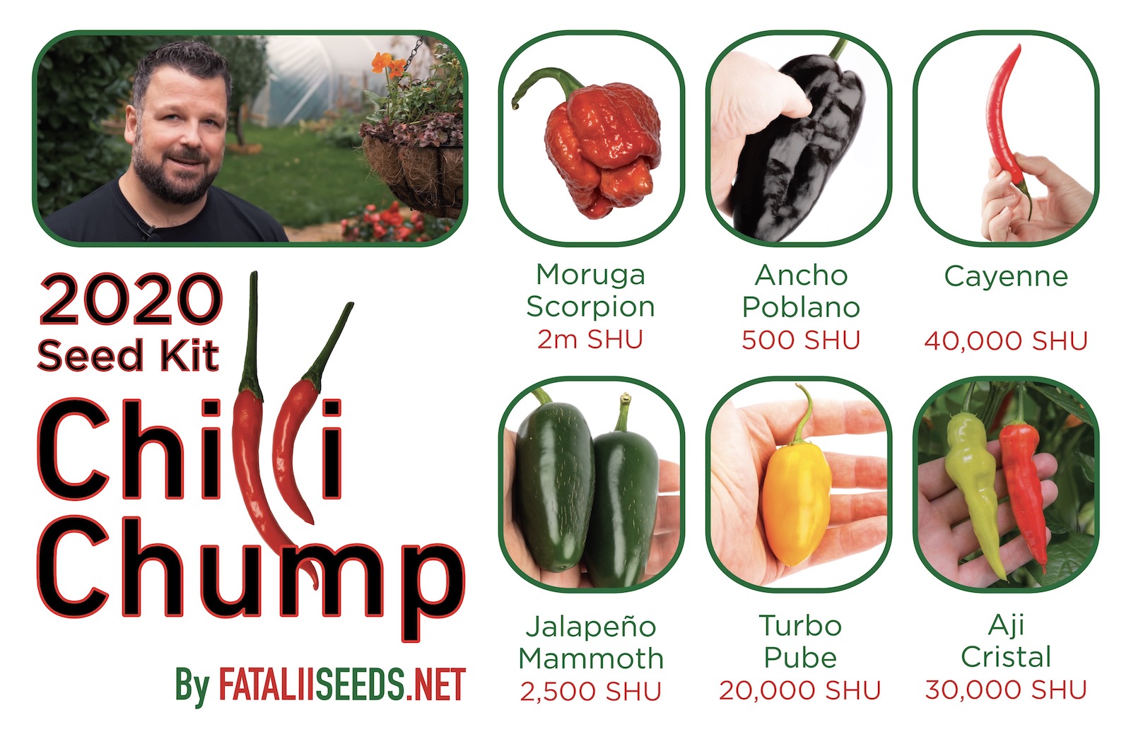 Chillichump Seed Kit Seed Kit Fatalii Seeds