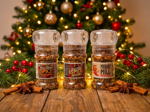 Xmas Chili Mill Gift Pack – 3 Mills (Holiday Edition)