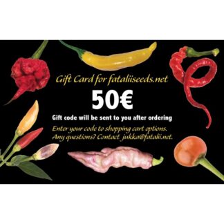 GIFT CARD 50€ for fataliiseeds.net