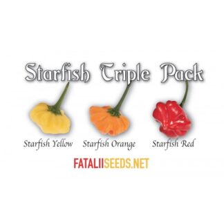 Fatalii's STARFISH TRIPLE PACK! (Chili Seed Kit)